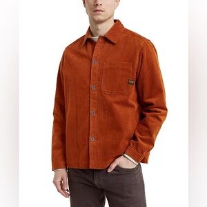 G-Star Men's Rust Corduroy Shirt Jacket